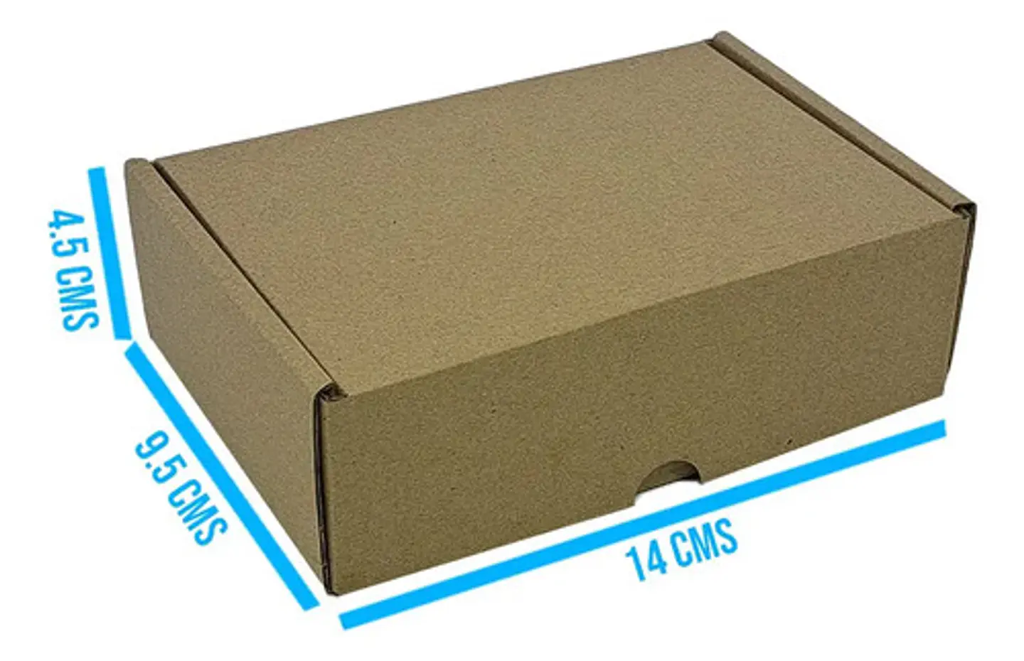 Caja En Cartón Microcorrugado De 2 Mm  14 X 9.5 X 4.5cm 2
