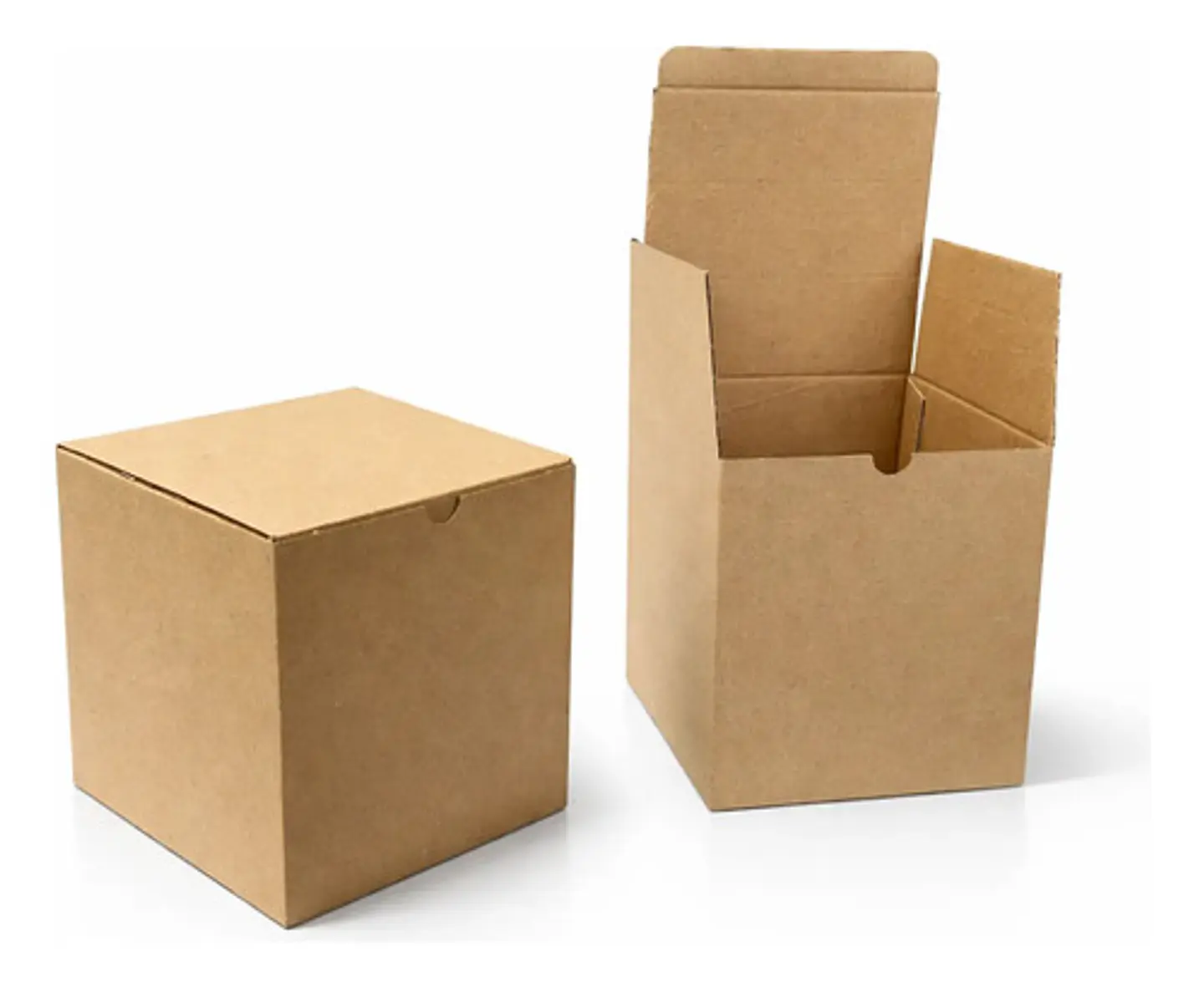 Cajas De Cartón Cubo De 15x15x15 Cms X 10 Unidades 1