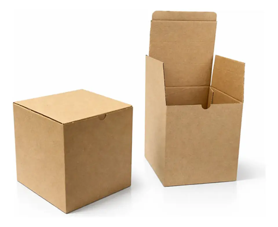 Cajas De Cartón Cubo De 15x15x15 Cms X 10 Unidades 1