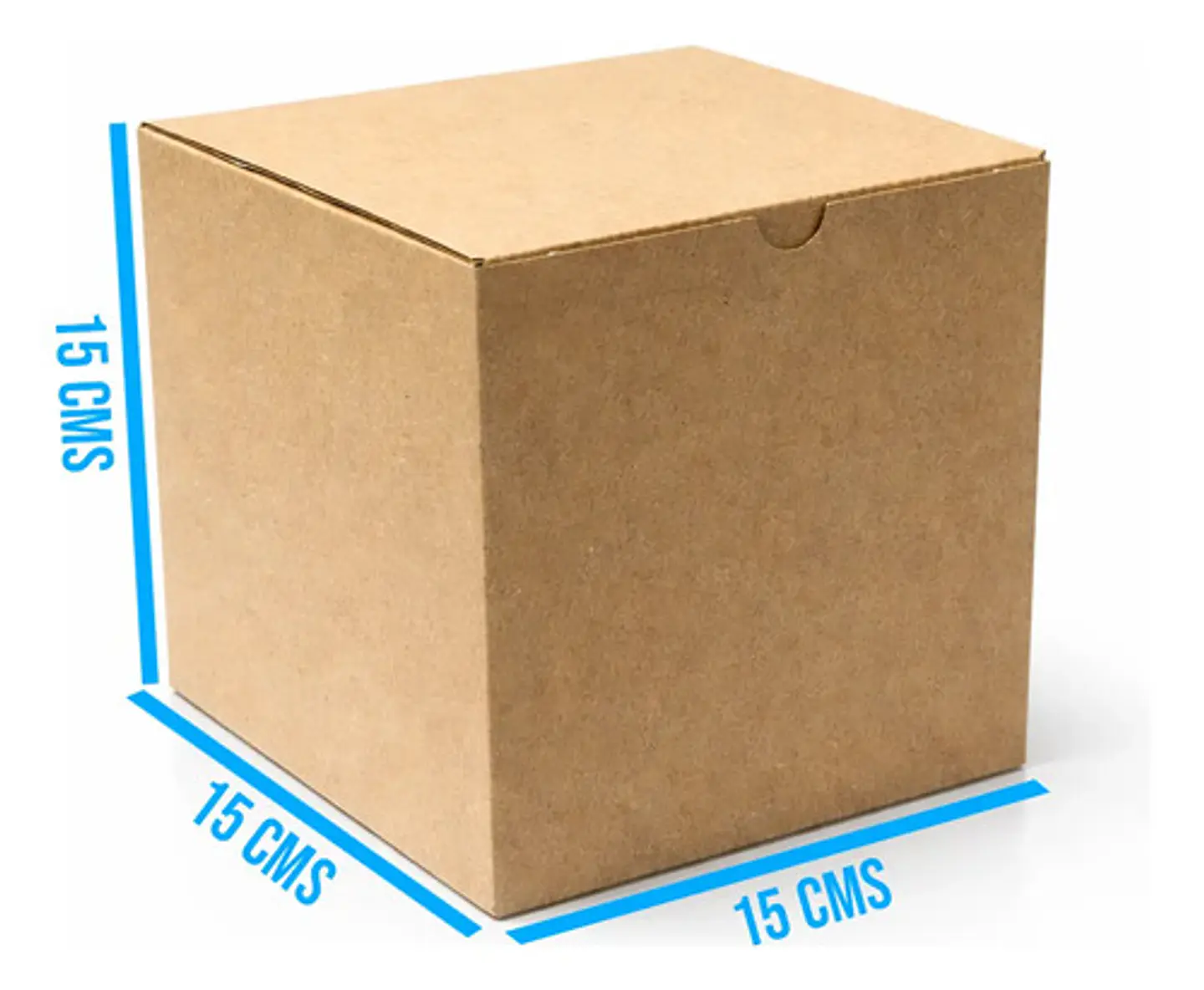 Cajas De Cartón Cubo De 15x15x15 Cms X 10 Unidades 4