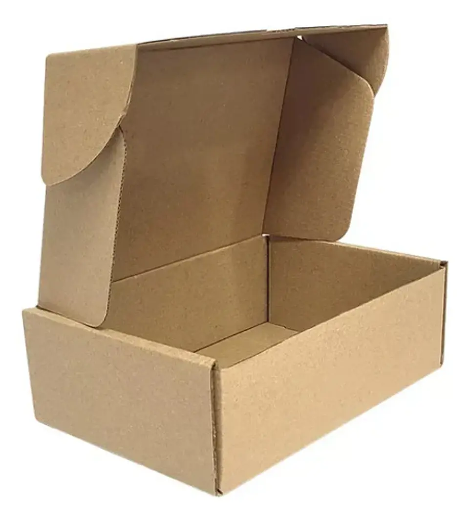 10 Cajas De Carton Microcorrugado Regalo De 22 X 15 X 7 Cm 2