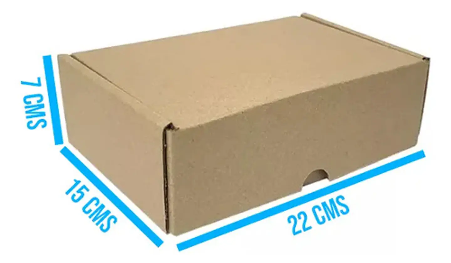 10 Cajas De Carton Microcorrugado Regalo De 22 X 15 X 7 Cm 4