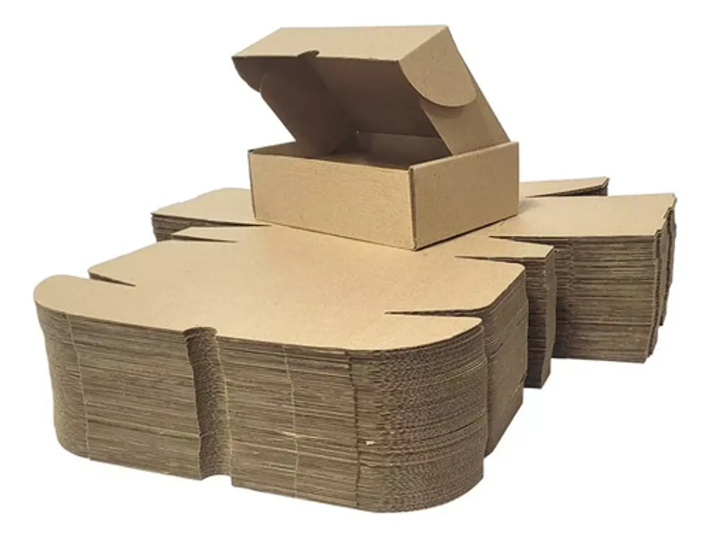 10 Cajas De Carton Microcorrugado Regalo De 22 X 15 X 7 Cm 5