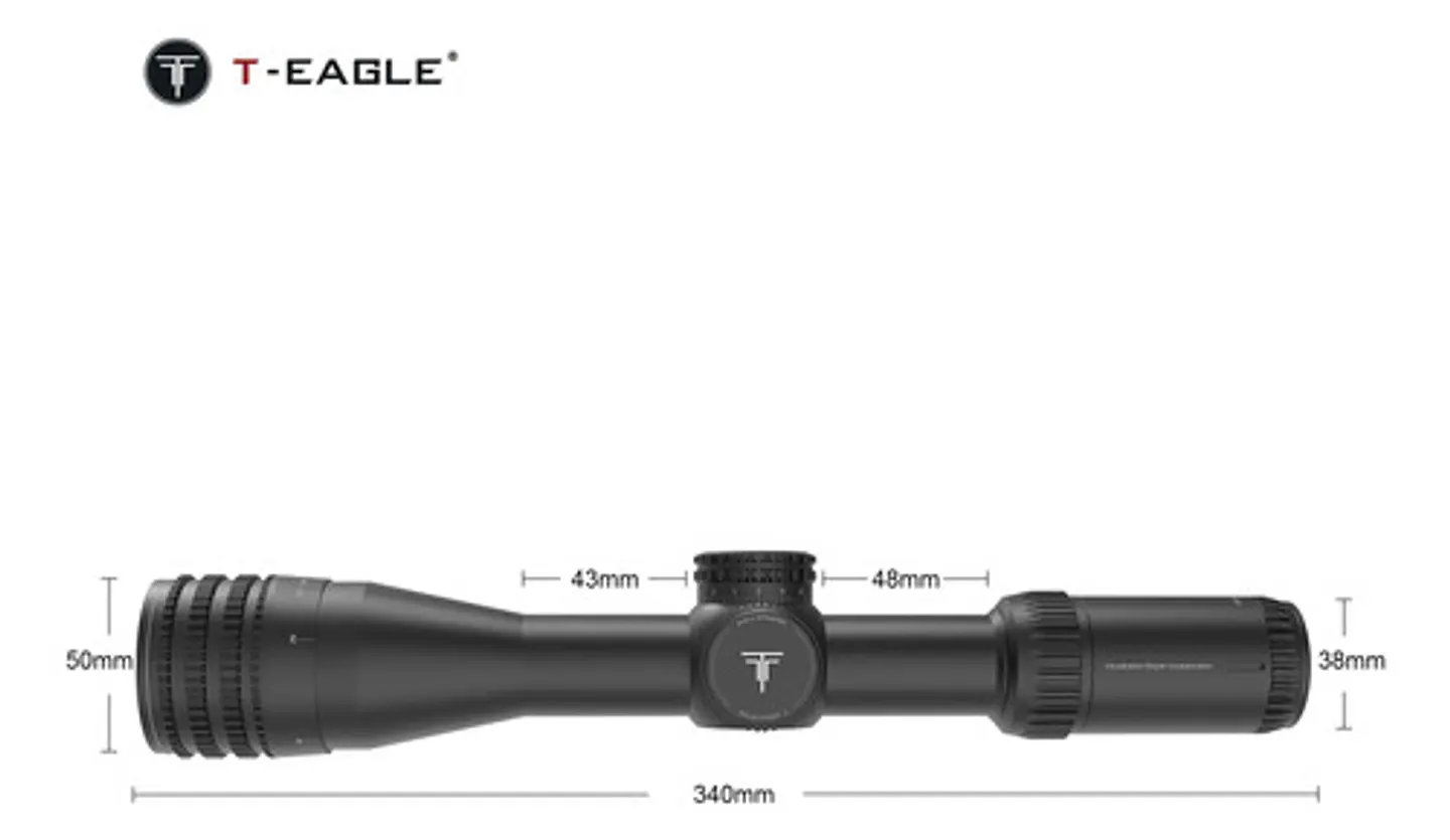 Mira Telescopica Profesional T-eagle Sfp 4-16×44 Aoir Tubo 3 4