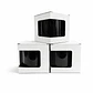 Cajas Resistentes Para Mugs Con Ventana Blancas X 50 Uni - Miniatura 3