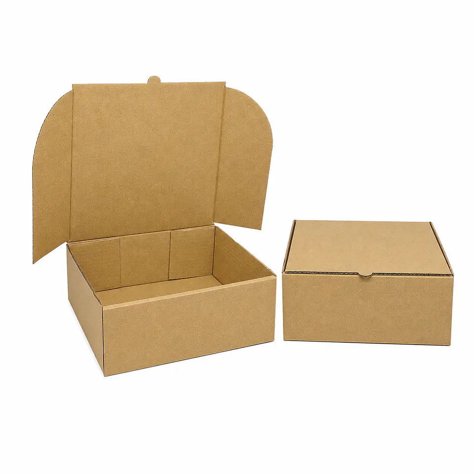 60 Cajas De Cartón Certificado Corrugado 4mm 30x30x11  5
