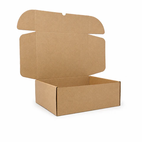 25 Cajas Automontables Grande Micro Corrugado 36x26x11cm