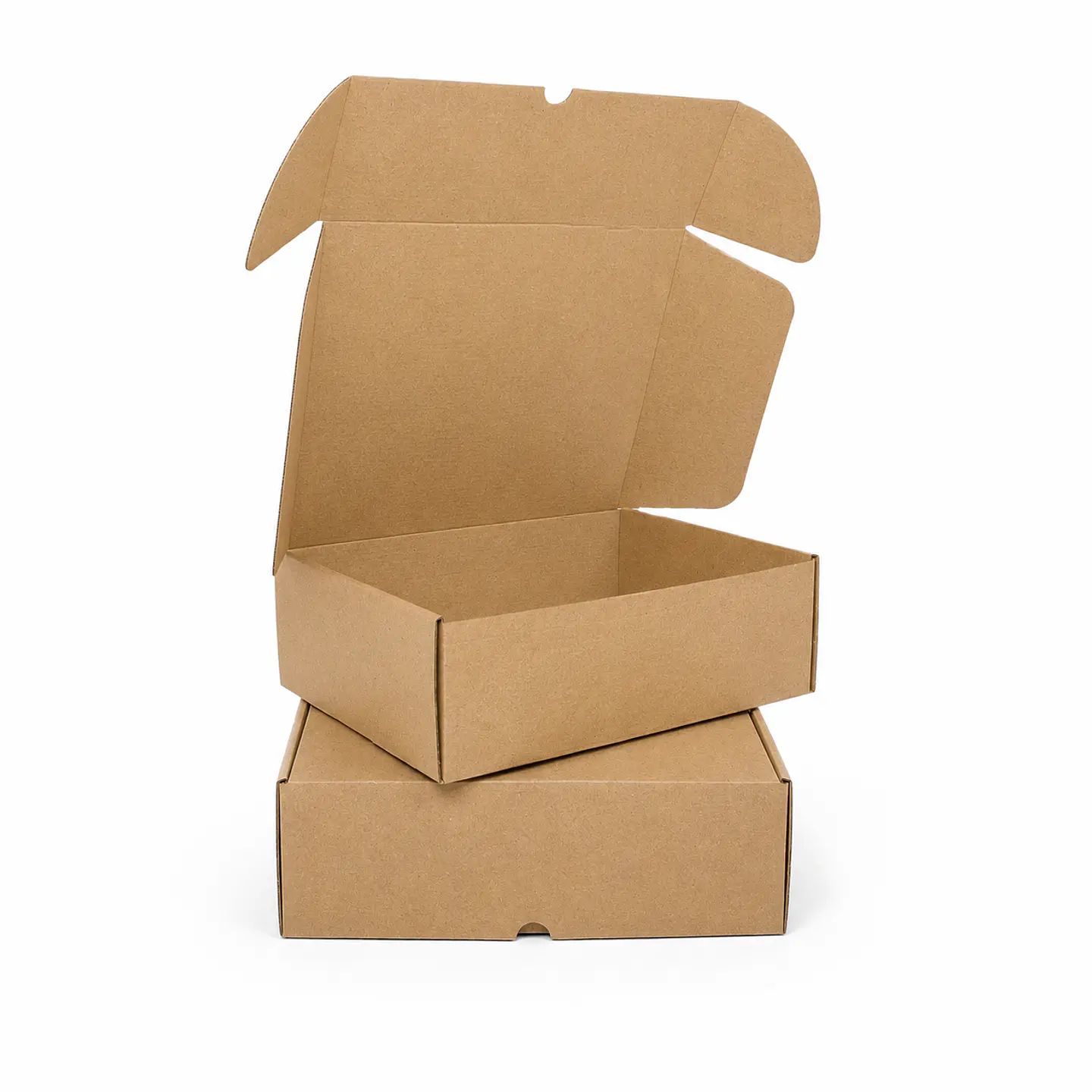 25 Cajas Automontables Grande Micro Corrugado 36x26x11cm 4