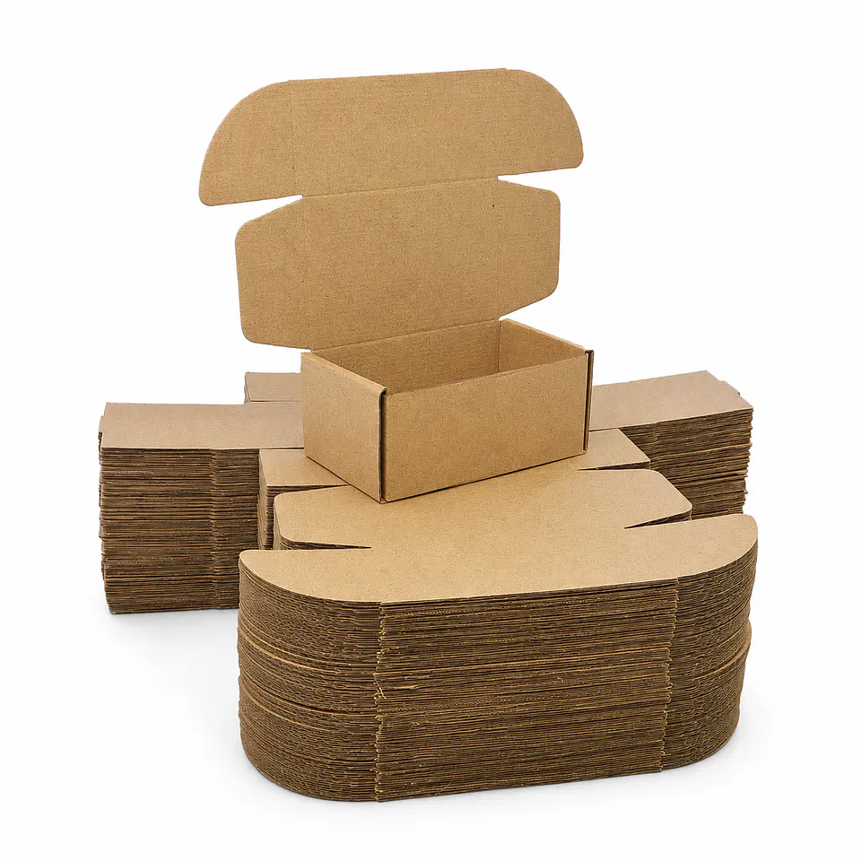 Paquete X 50 Unidades Caja En Carton Automatica 17.5x11.5x8 1