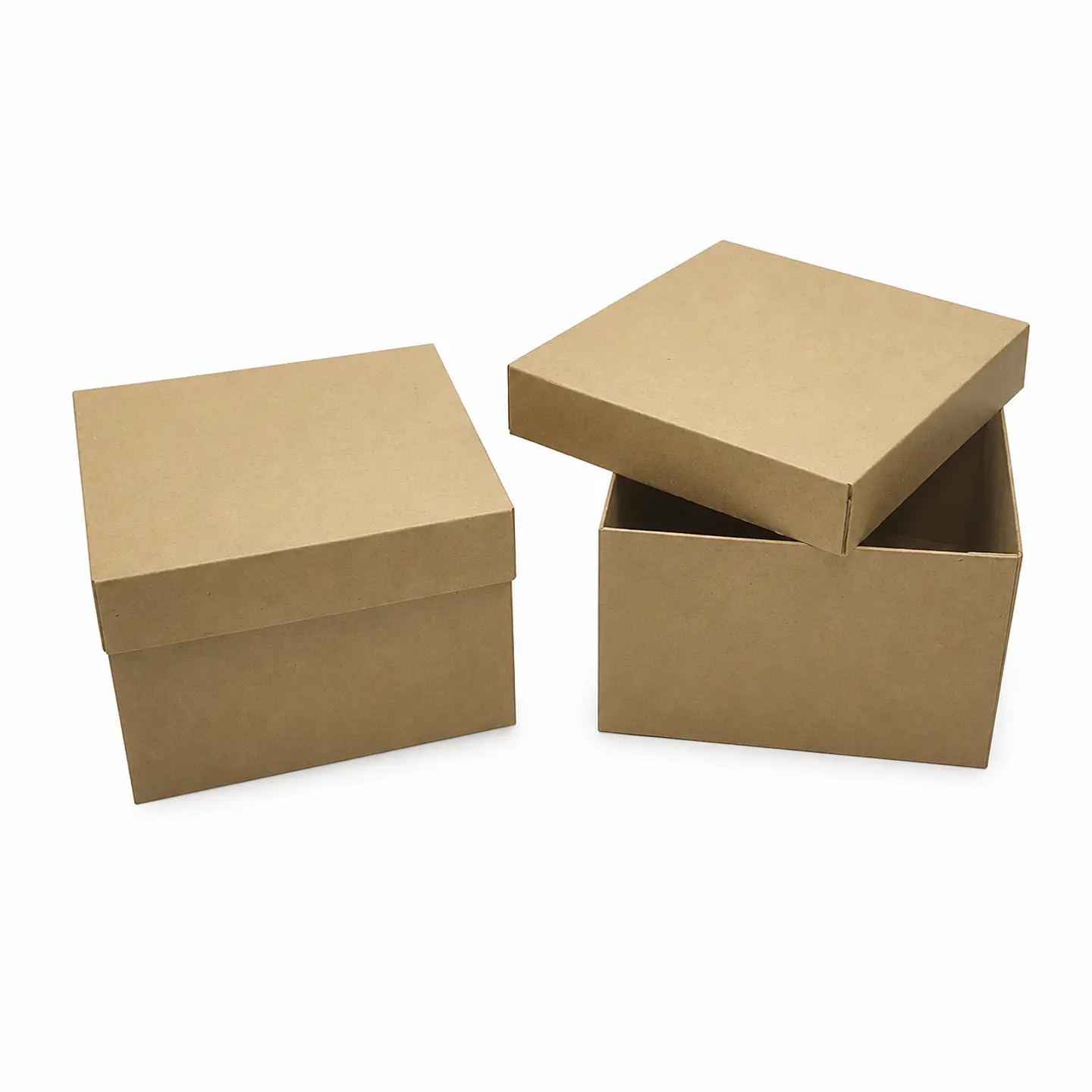 15 Cajas De Cartón Tapa Base Para Regalos Flores 20x20x10cm 2