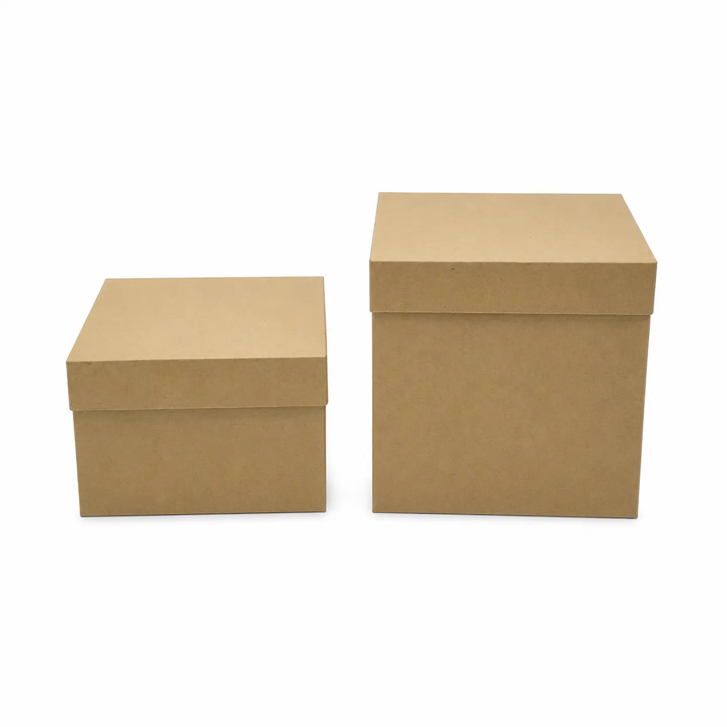 10 Cajas De Cartón Tapa Base Para Regalos Flores 20x20x20cm 1