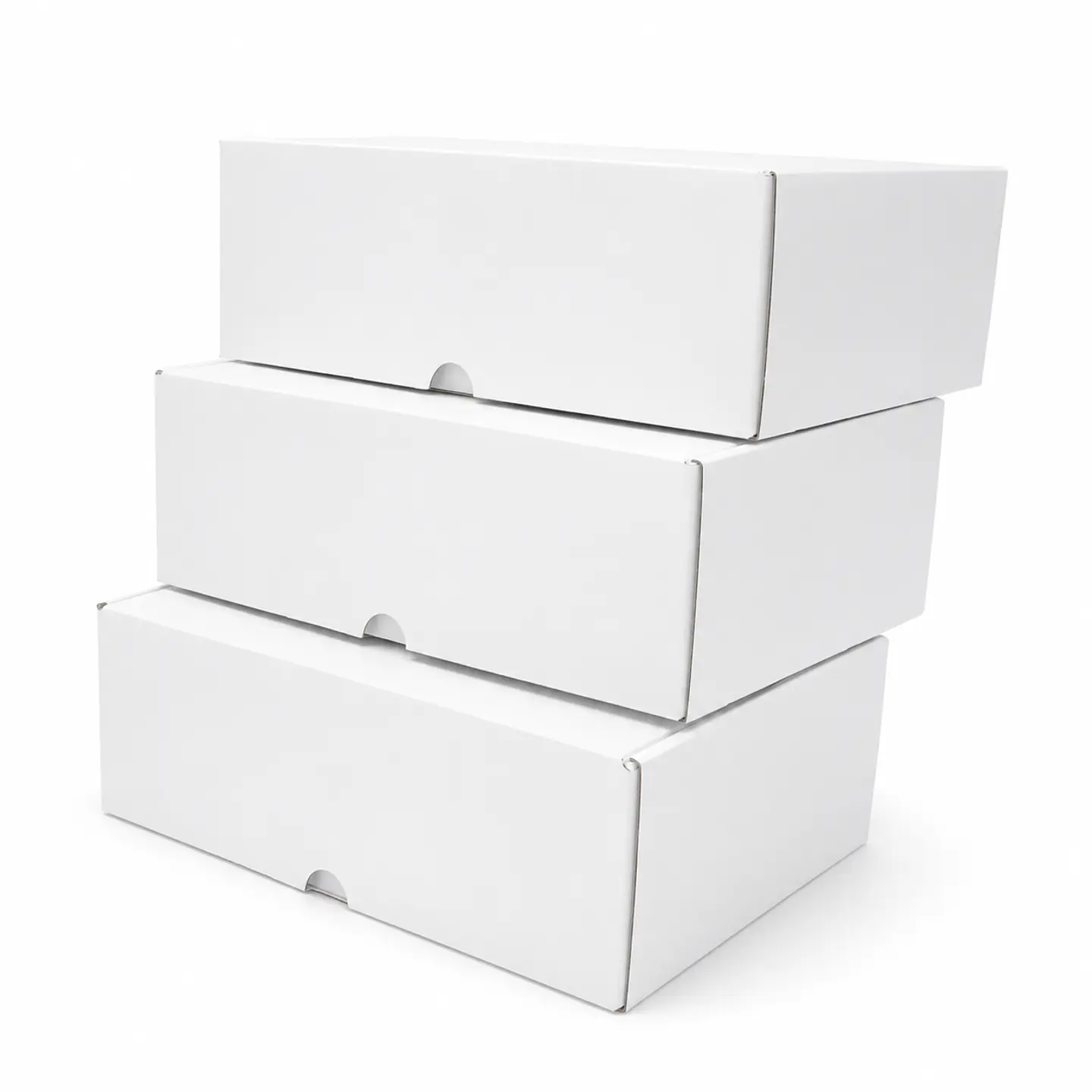 13 Cajas Blanco Kraft Para Regalos Microcorrugado 30x20x10cm 3