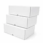 13 Cajas Blanco Kraft Para Regalos Microcorrugado 30x20x10cm - Miniatura 3