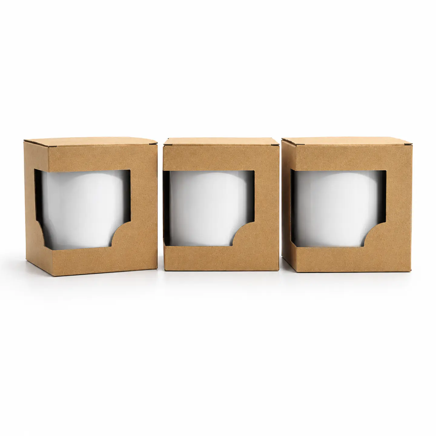 Caja Para Pocillo Mug Cierre Semiautomático X 50 Unidades 3