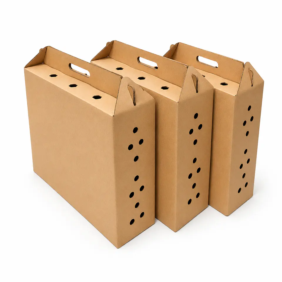 5 Cajas Para Transporte De Gallos De Pelea 2