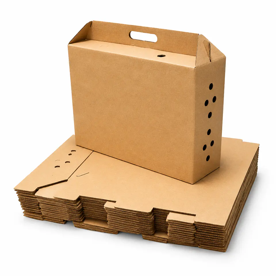 5 Cajas Para Transporte De Gallos De Pelea 3