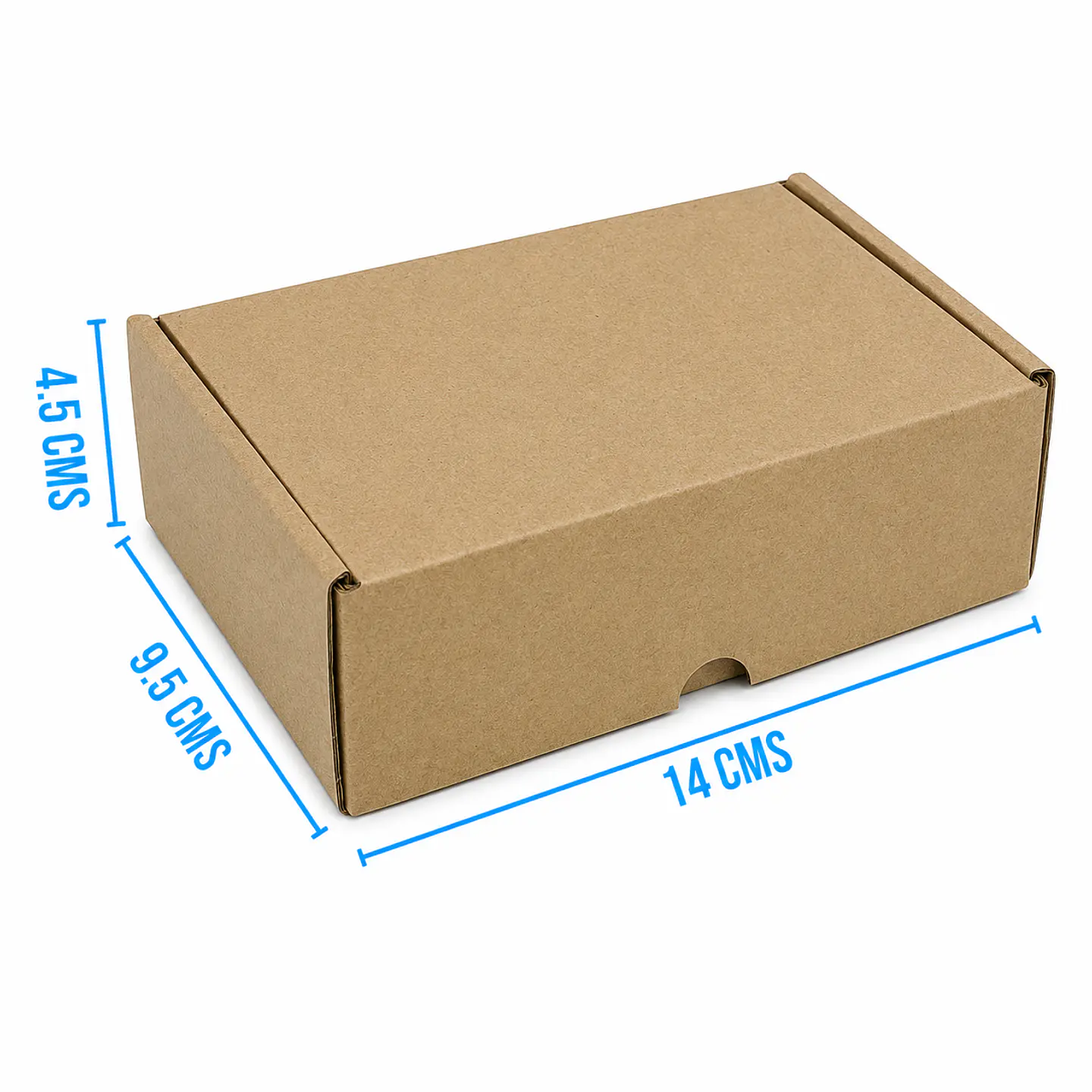 Caja En Cartón Microcorrugado De 2 Mm  14 X 9.5 X 4.5cm 2
