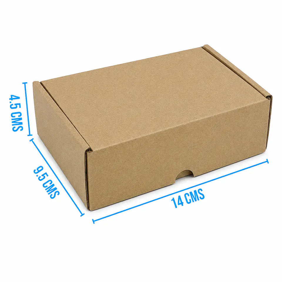 Caja En Cartón Microcorrugado De 2 Mm  14 X 9.5 X 4.5cm 2