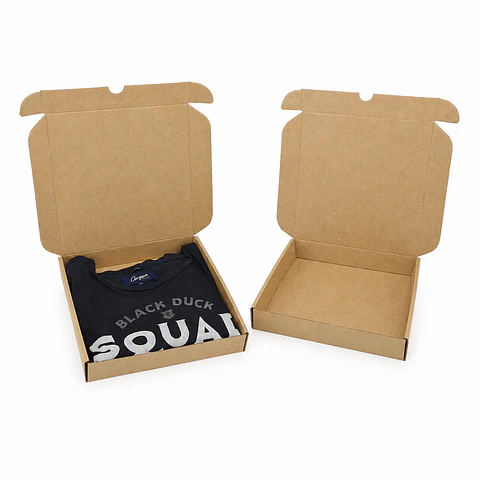 Caja De Cartón Microcorrugado 25x25x4cm Ideal Para Prendas
