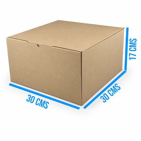 Caja Para Tortas  Y Pasteles En Cartón  Resistente