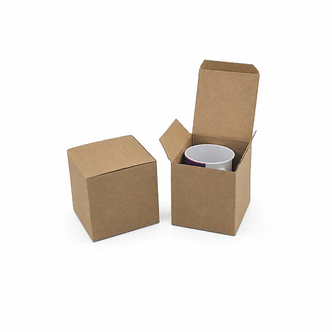 50 Cajas Para Mug Cierre Semiautomático Micro-corrugado