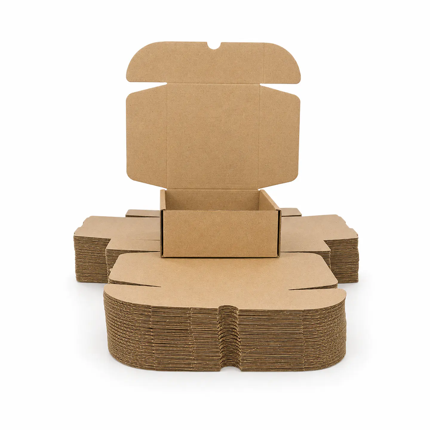 Caja De 15x15x6 Cm Troquelada Carton Micro 2mm 30 Unidades 4
