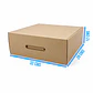 Caja De Carton Micro X 20 Unidades 29x32x12 Cm Para Zapatos  - Miniatura 2