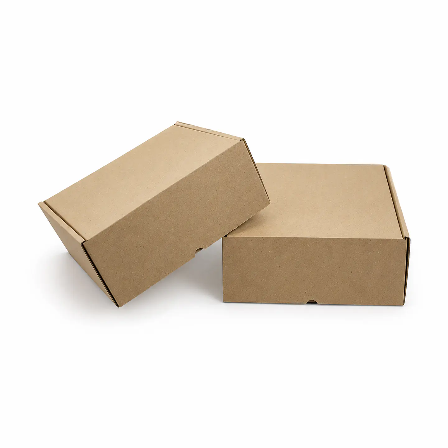 25 Cajas De Cartón 25x25x10 Cartón Microcorrugado De 2 Mm  5