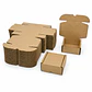 50 Cajas Troqueladas Automontables Microcorrugado 10x10x4 - Miniatura 3
