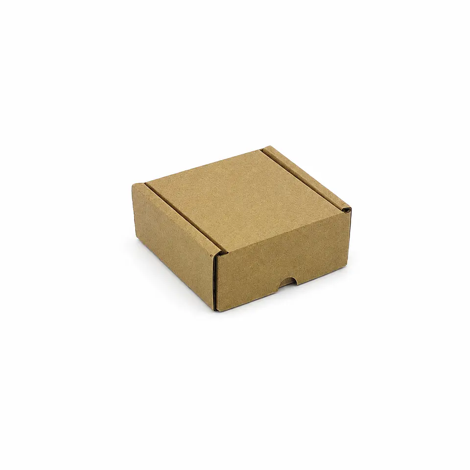 50 Cajas Troqueladas Automontables Microcorrugado 10x10x4 5