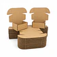 Paquete X 100 Unidades Caja En Carton Automatica 17.5x11.5x8- COPIAR - Miniatura 2