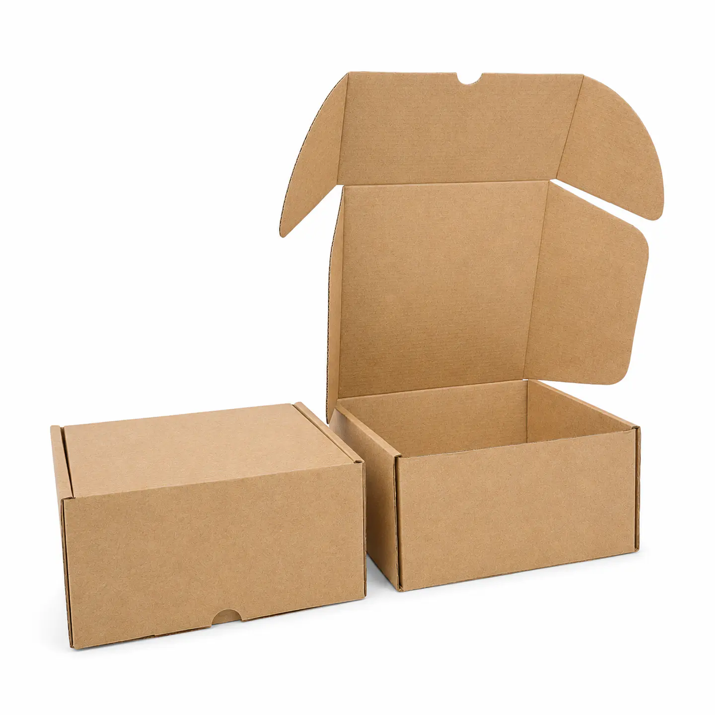 30 Cajas Con Desperfectos En La Impresión De 20x20x10 Marrón Claro 2