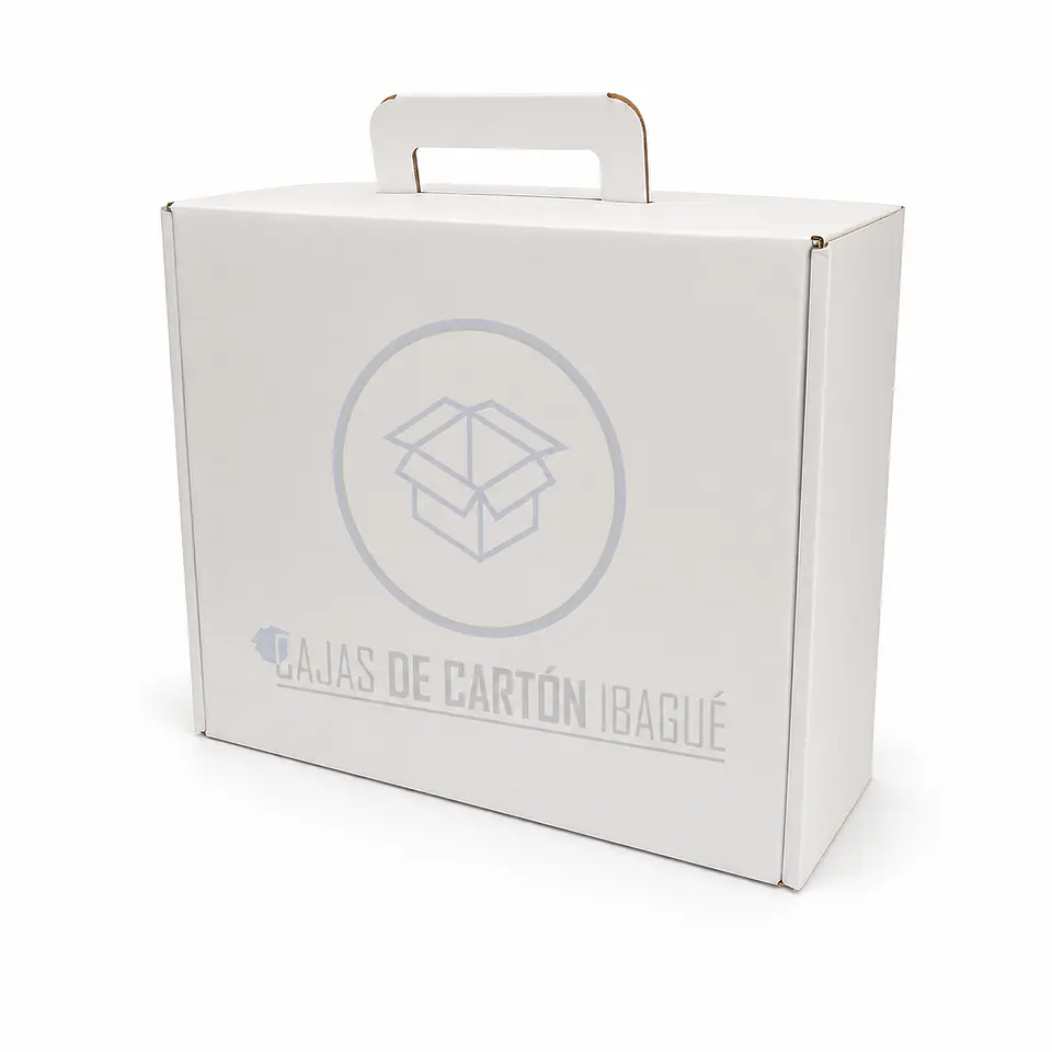 Caja Maletín Blanca 30x25x10 5