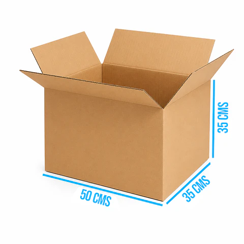 Caja de Cartón Corrugado de 50x35x35