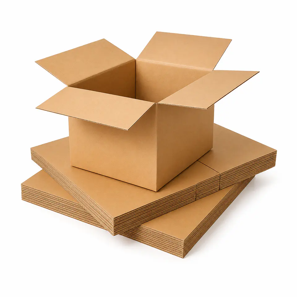 Caja de Cartón Corrugado de 50x35x35 4