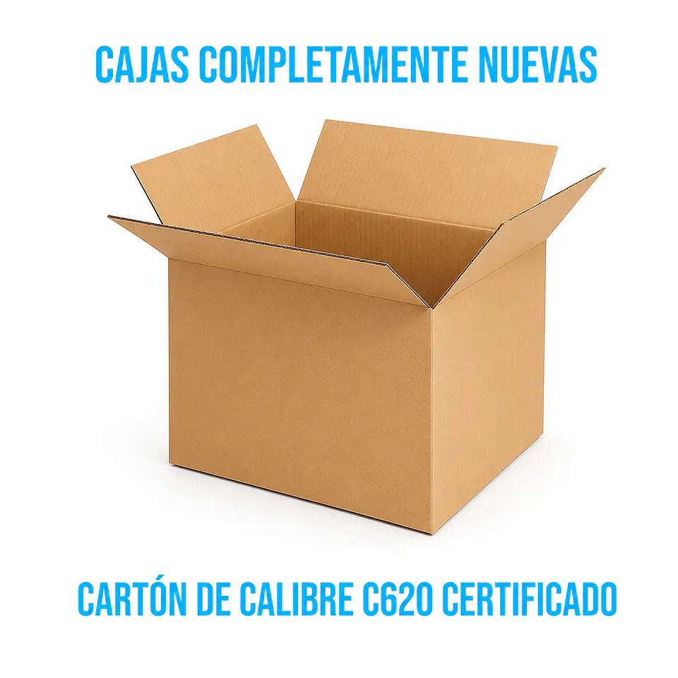 Caja de Cartón Corrugado de 50x35x35 2