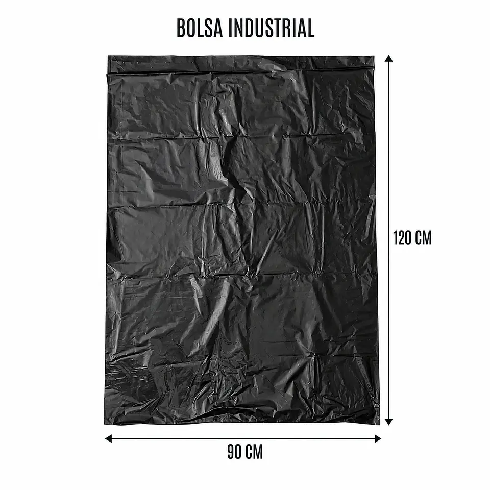 Bolsa Plástica Industrial Jumbo de 120x90cms Resistente 1