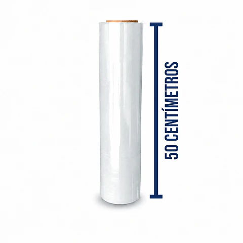 Vinipel Industrial Transparente 500 Mt X 50 Cm Ancho Stretch