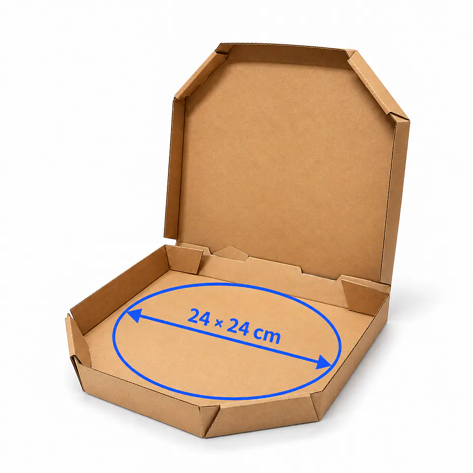 50 Cajas de Pizza de 24x24 Hexagonales 1