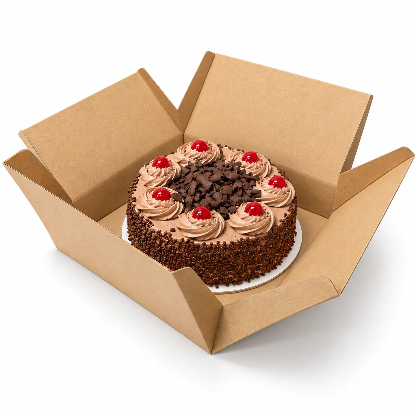 Caja para Torta Resistente de Cartón 30x30x17 Cms Pack x10 4