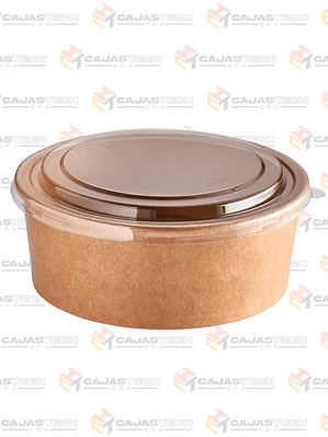 Bowl kraft 1000 cc C/T x50uni