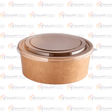 Bowl kraft 1000 cc C/T x50uni
