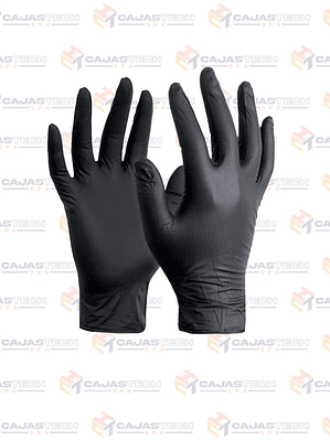 Guante nitrilo M x100uni