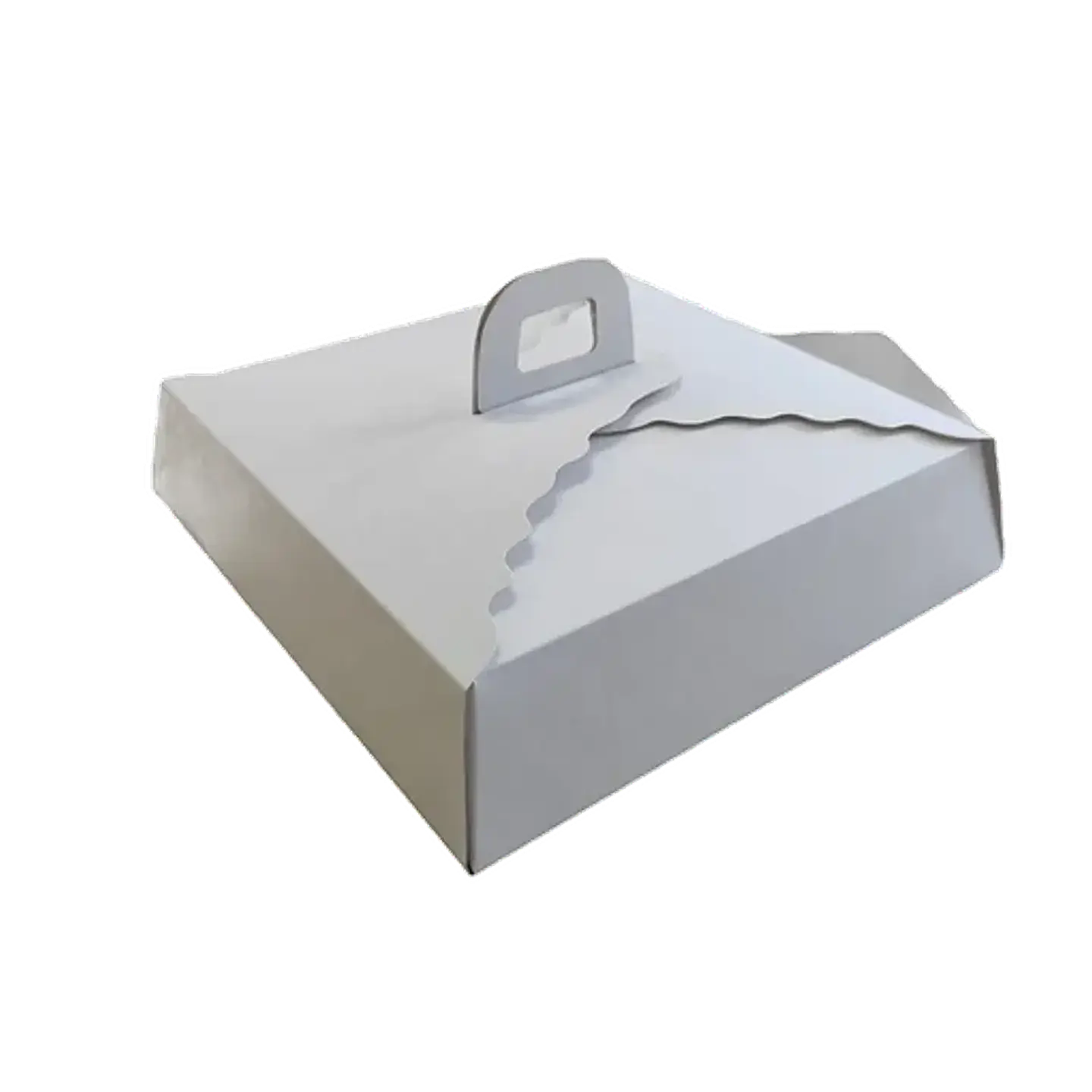 CAJA KUCHEN-TARTALETA CARTULINA BLANCA 1