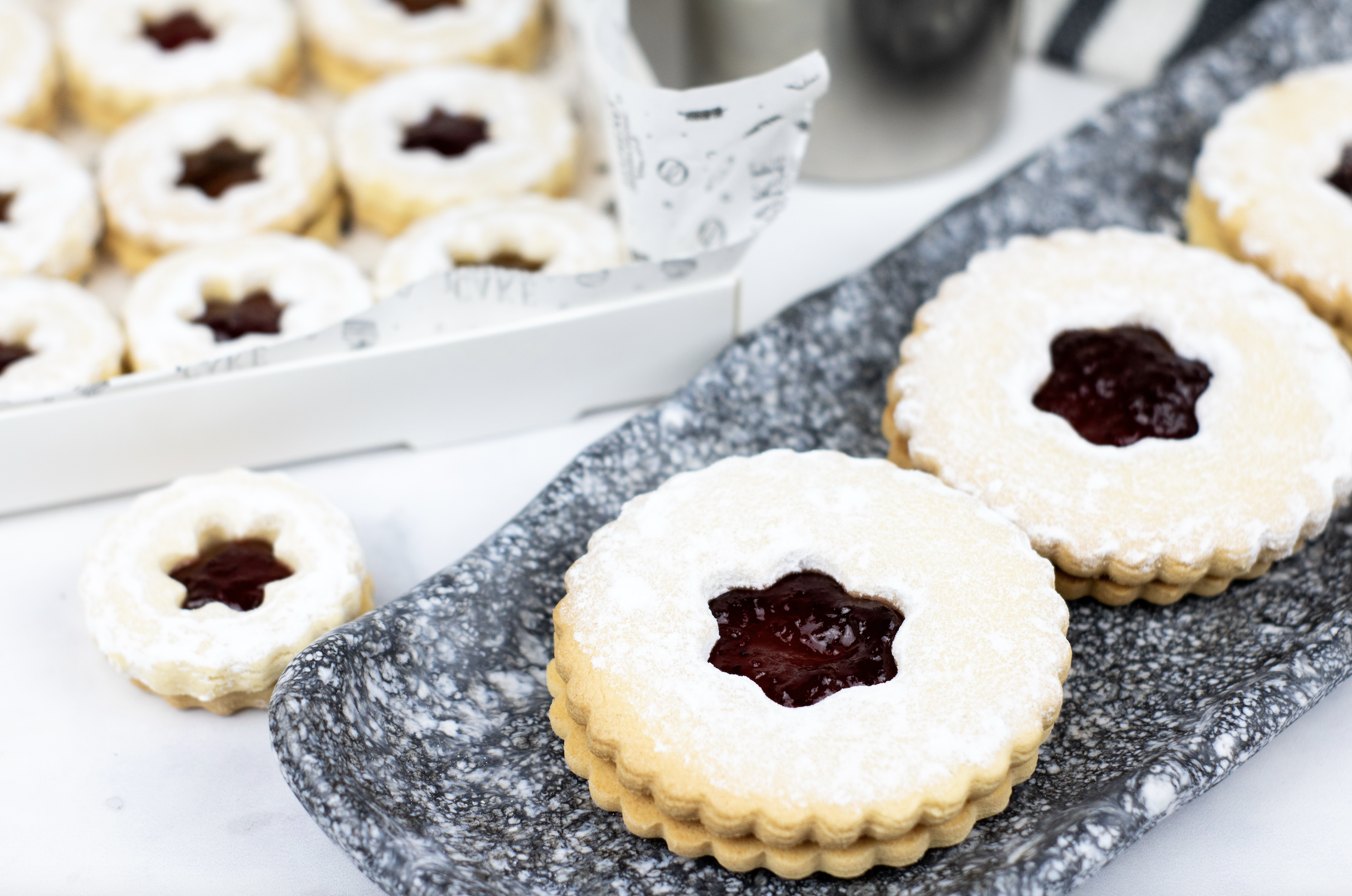 Caja Galletas Linzer Caja 250 grs.
