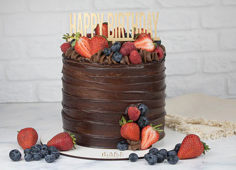 Torta personalizada fruta fresca