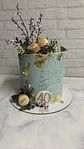 Torta personalizada flores de temporada - Miniatura 7