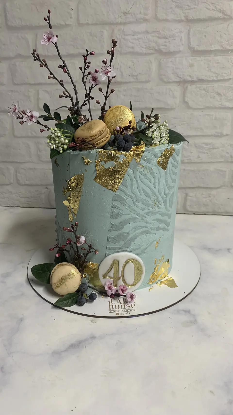 Torta personalizada flores de temporada 7