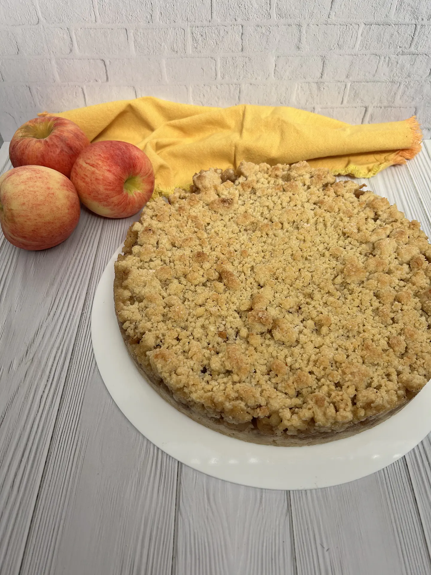 Streussel Manzana Familiar 26cm 3
