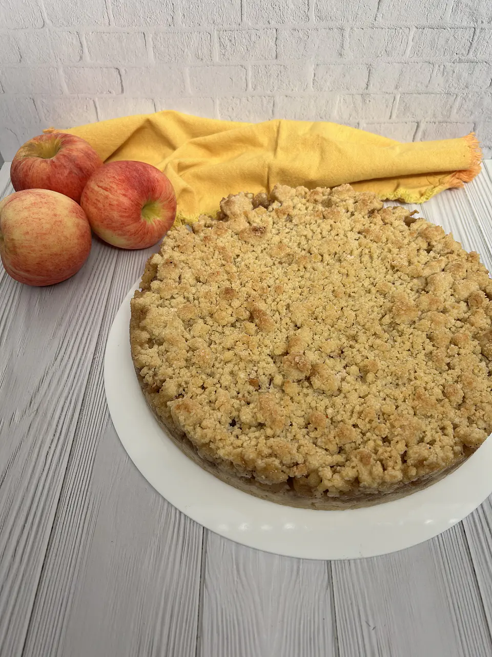 Streussel Manzana Familiar 26cm 3